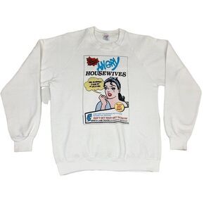 Vintage 1994 Angry Housewives Sweatshirt Musical Play Large Broadway